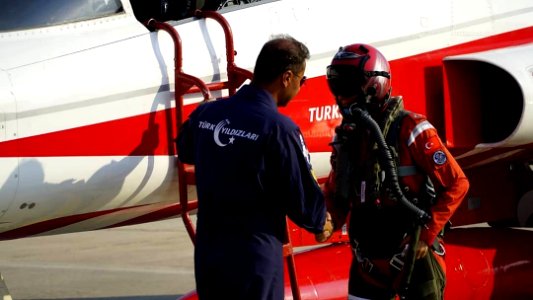 Turkish Stars Female F-5 Fighter Pilot Maj Esra Özatay