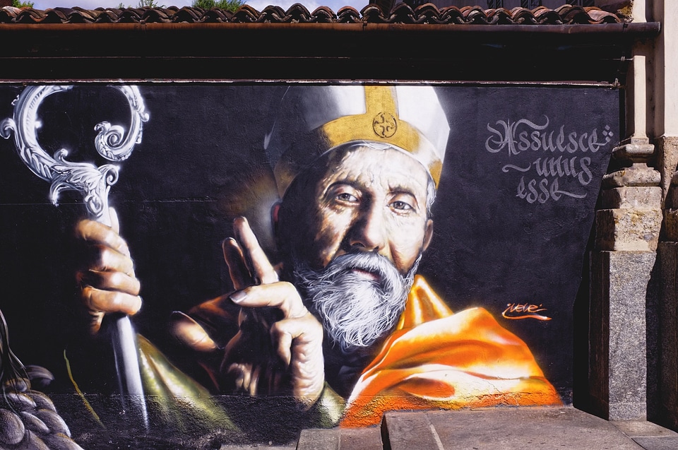 Graffiti milan italy