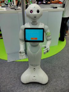 Wann sind Roboter eigentlich zu iPad-Haltern geworden?