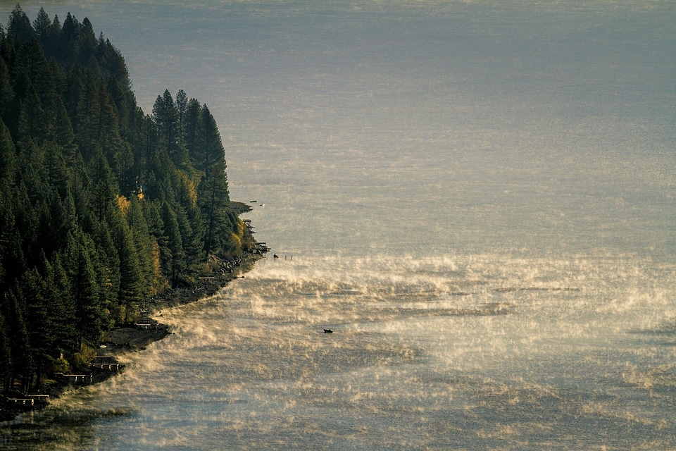 Beach natural cliffs