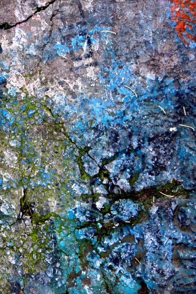 blue cracked texture