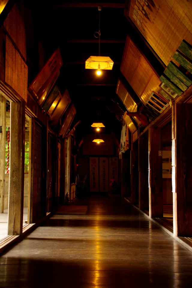Japanese old corridor