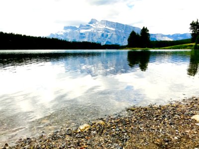 2 jack Lake Canada Banff photo