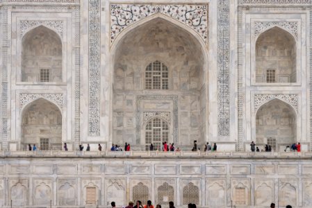 Front View of Taj Mahal