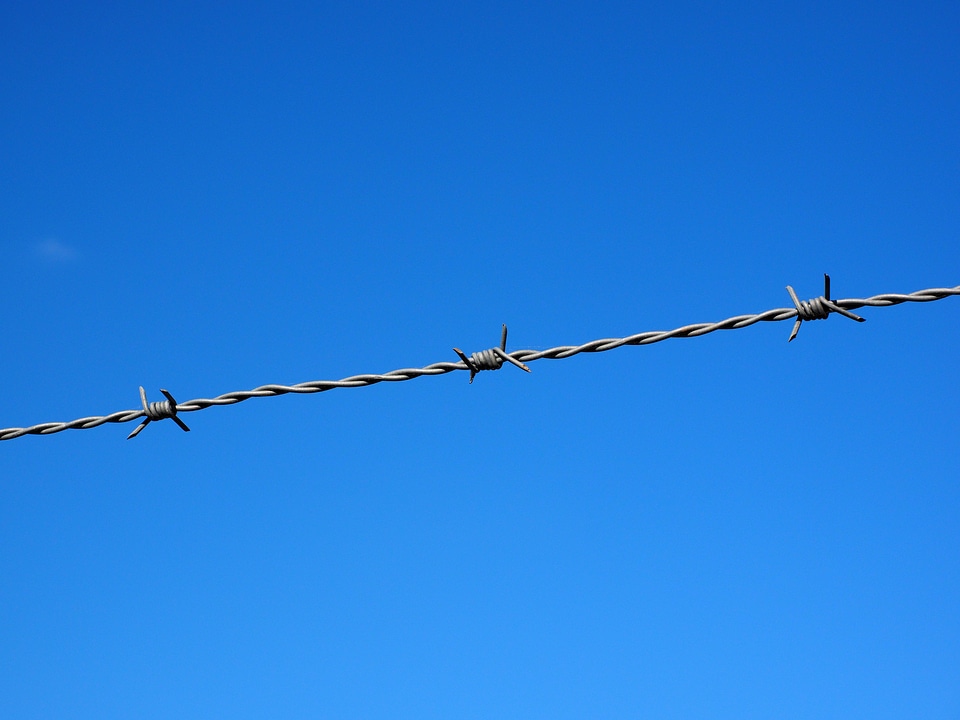 Metal fence security