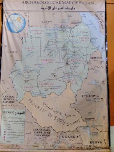 Historische Karte, nach 2011 mit Wandfarbe und Edding gefixt