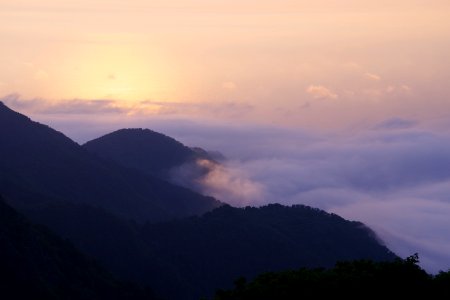The sea of clouds photo