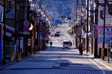 Boulevard to the temple