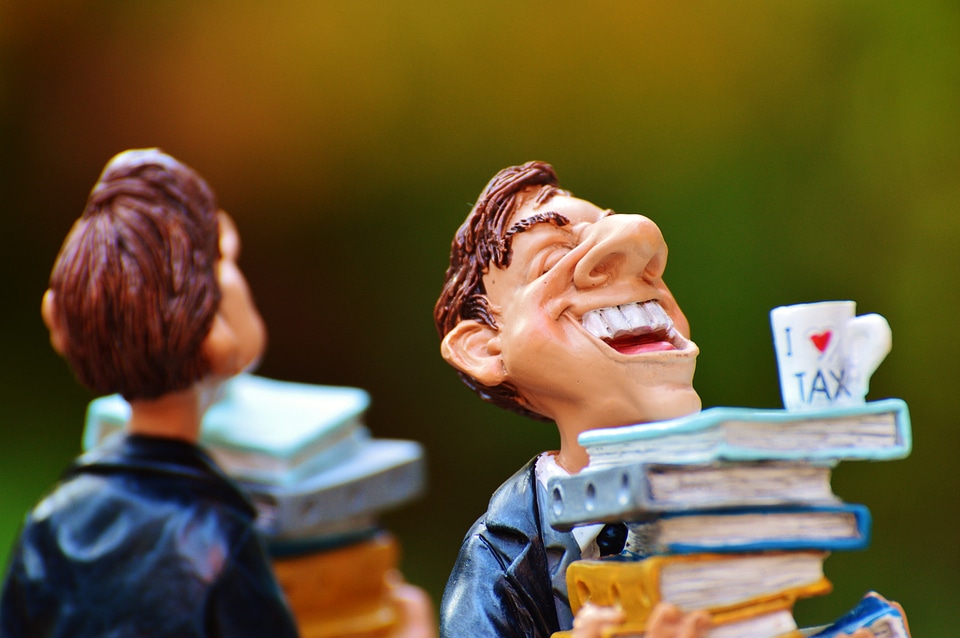 Figure funny office