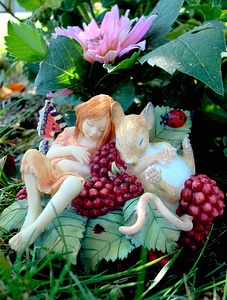 Fairy figurine cute photo