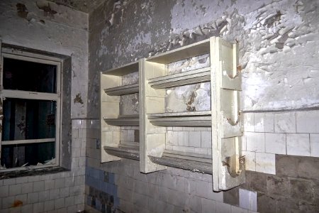 Abandoned children's camp