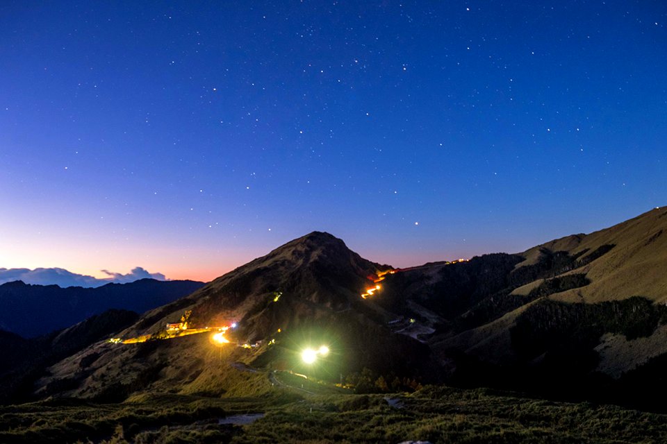 十一月、合歡山石門山