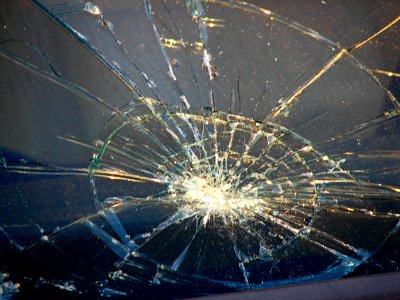 cracked glass 1 photo