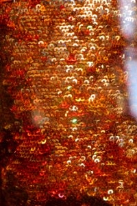 red and gold sequins photo
