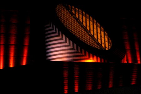 geometric abstract lights photo