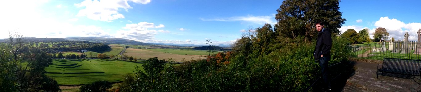 Stirling back walk panorama