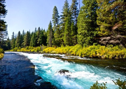 WIZARD FALLS ON THE METOLIUS DESCHUTES