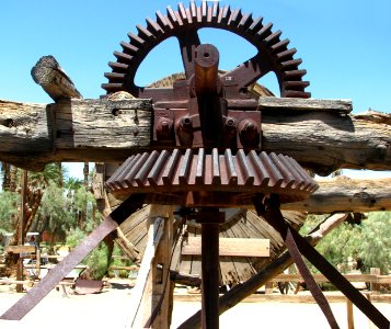 machine in Death Valley borax museum 1 photo