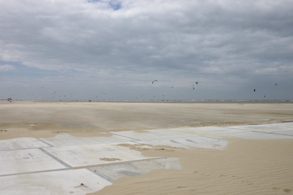 Eurodal wandelzone Zeebrugge strand