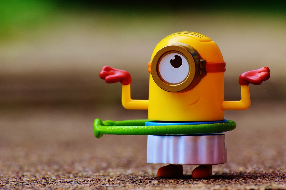 Children figure cute