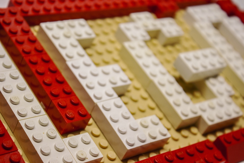 Building blocks play children