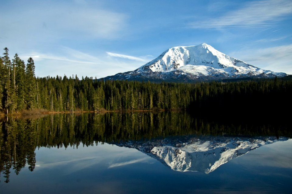 Mt Adams and Takhlakh Lake