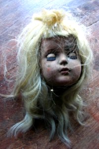 distressed doll head 1 photo