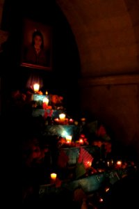Day of the Dead memorial altar, Oaxaca photo