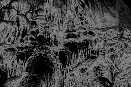 solarized cave texture photo