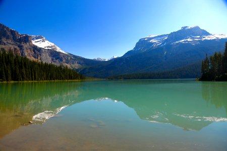 Emerald Lake Canadian Rockies photo
