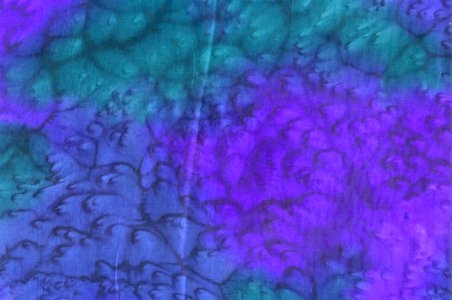 blue-purple tie-dye fabric photo