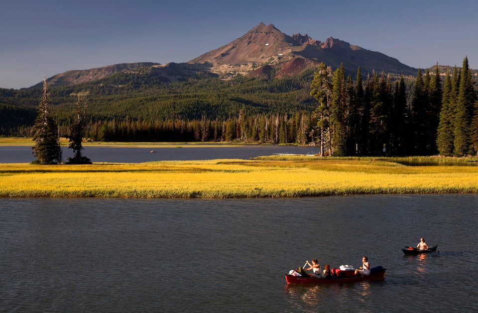 Sparks Lake Kayaking-Deschutes