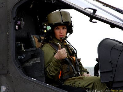 Pamela Sabato, Italian Female Attack Helicopter Pilot (Donna Pilota Mangusta Elicotteri) photo