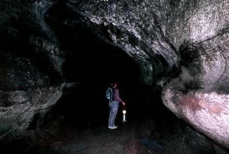 Lava River Cave Deschutes National Forest, Newbury National Volcanic Monument photo