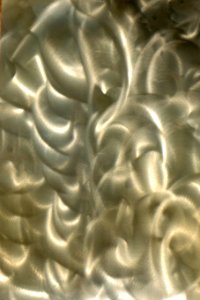 silvery metallic texture