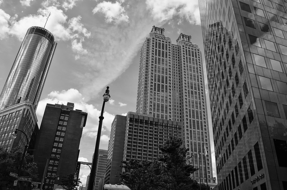 Architecture white black