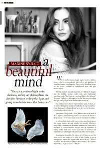 Maxine Syjuco - A Beautiful Mind photo