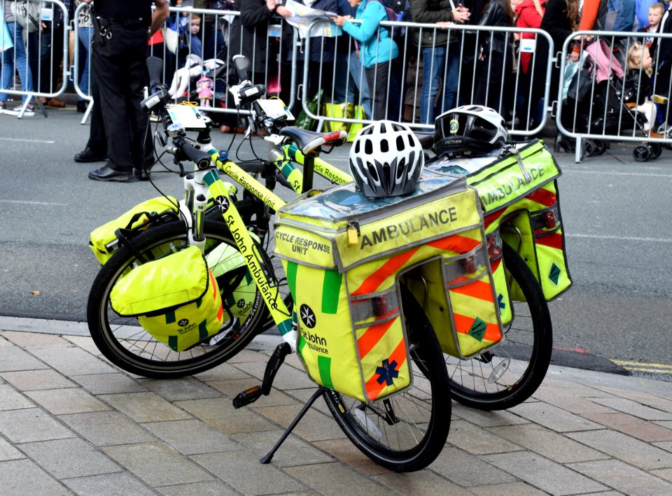 St John ambulance cycle