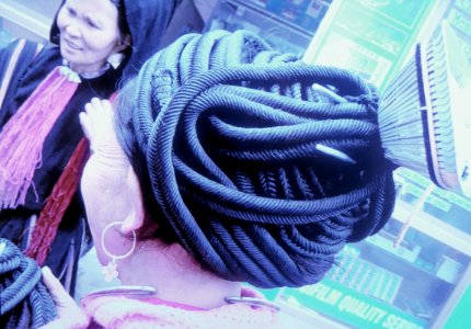 Vietnam ethnic hair 2