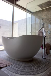 Bathtub in the Center of the Room photo
