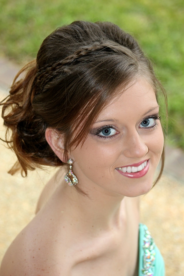 Attractive face young