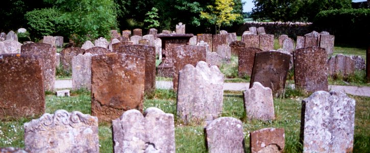 graveyard in England photo