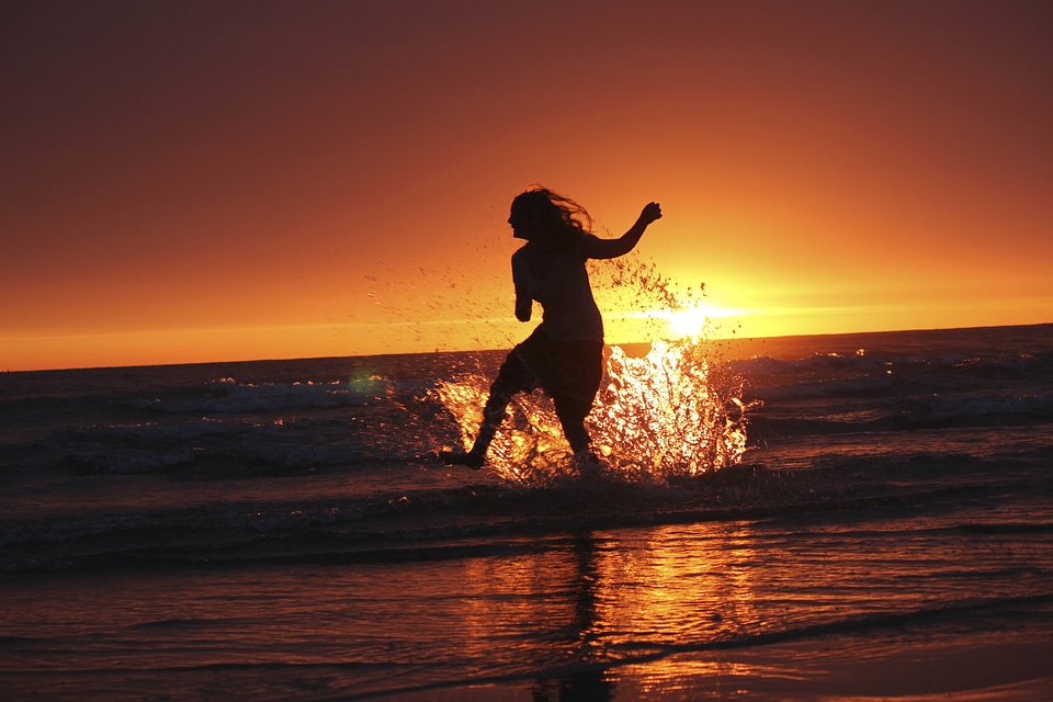 Water sunset vacations