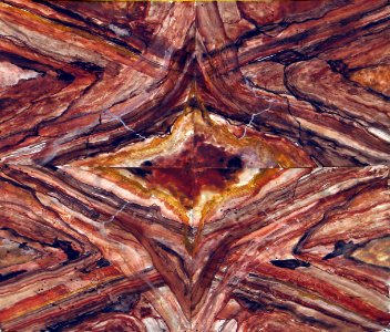 kaleidoscope rock pattern photo