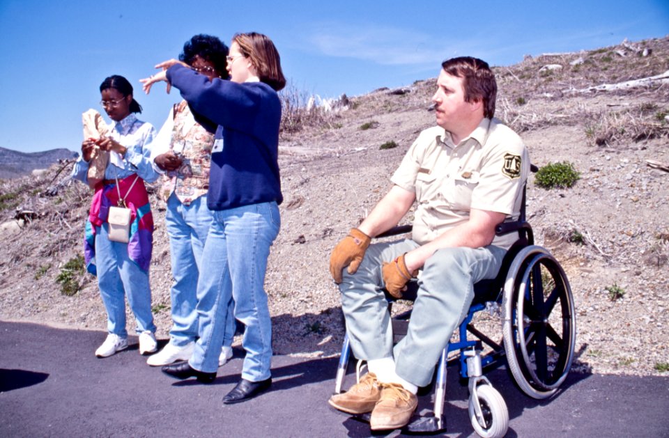 Forest Service Ranger in Wheelchair-Gifford Pinchot