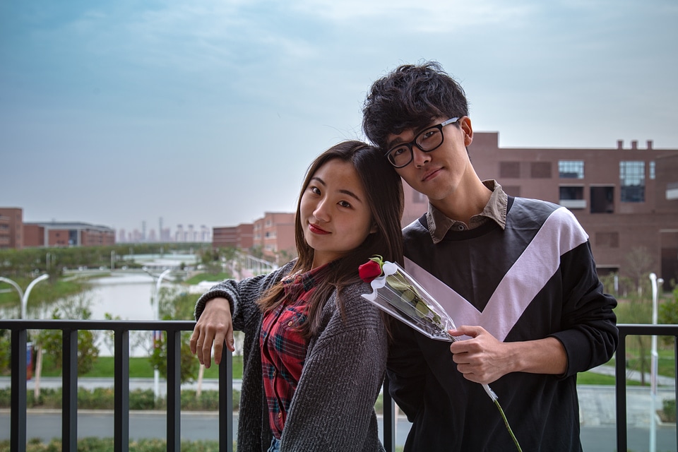 A pair of asia school