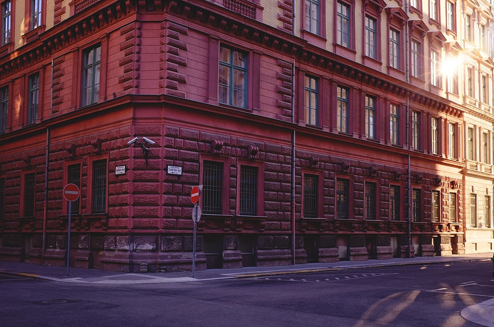 Street sunset budapest