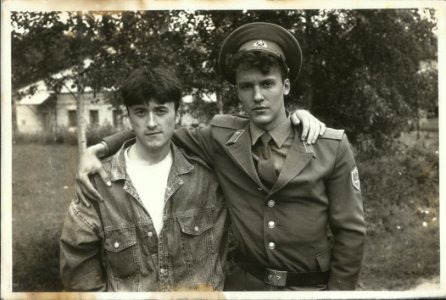 A friend returned from the army?