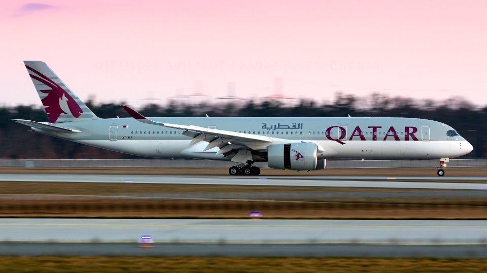 Qatar Airways A350.