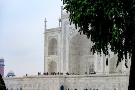 View of Taj Mahal from the Garden photo